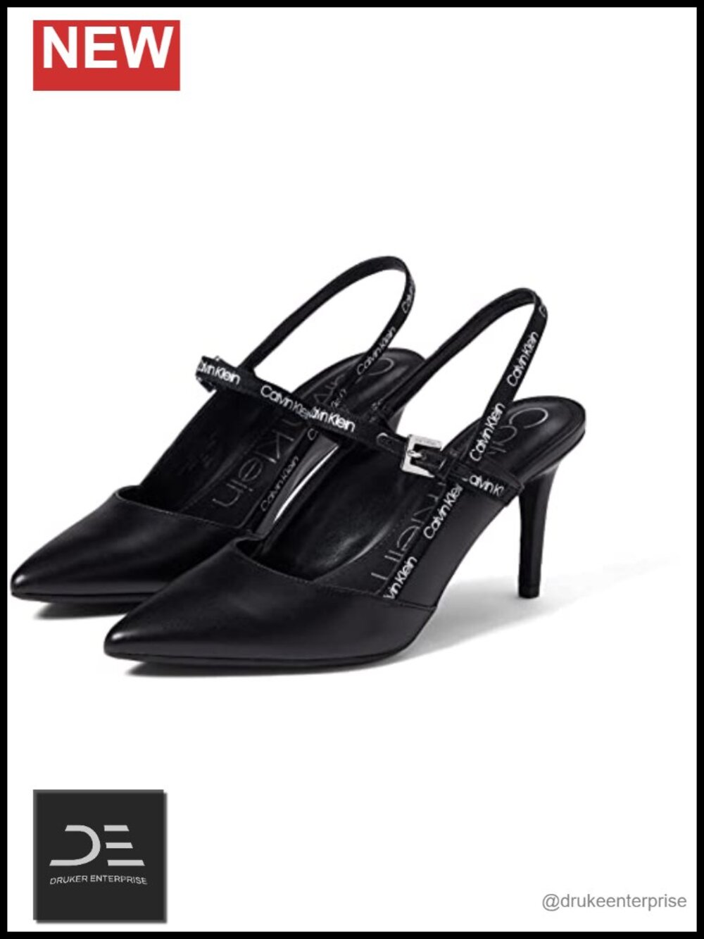 Buckle Ankle Strap Pointed Toe Stiletto Heels Women's Pumps